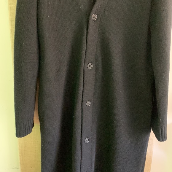 YOHJI YAMAMOTO 2018 pour Homme back print long cardigan - Picture 5 of 13